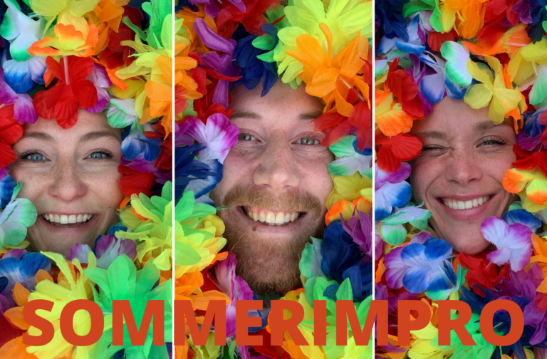Sommerimpro Flower Power 3 liggende