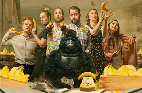 Improtent spiller Gorillateater 2022 Anders Holmsen Utsigt Grændsenred 1