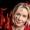 Crash and Burn Kristine med tatueringer 3120x2080